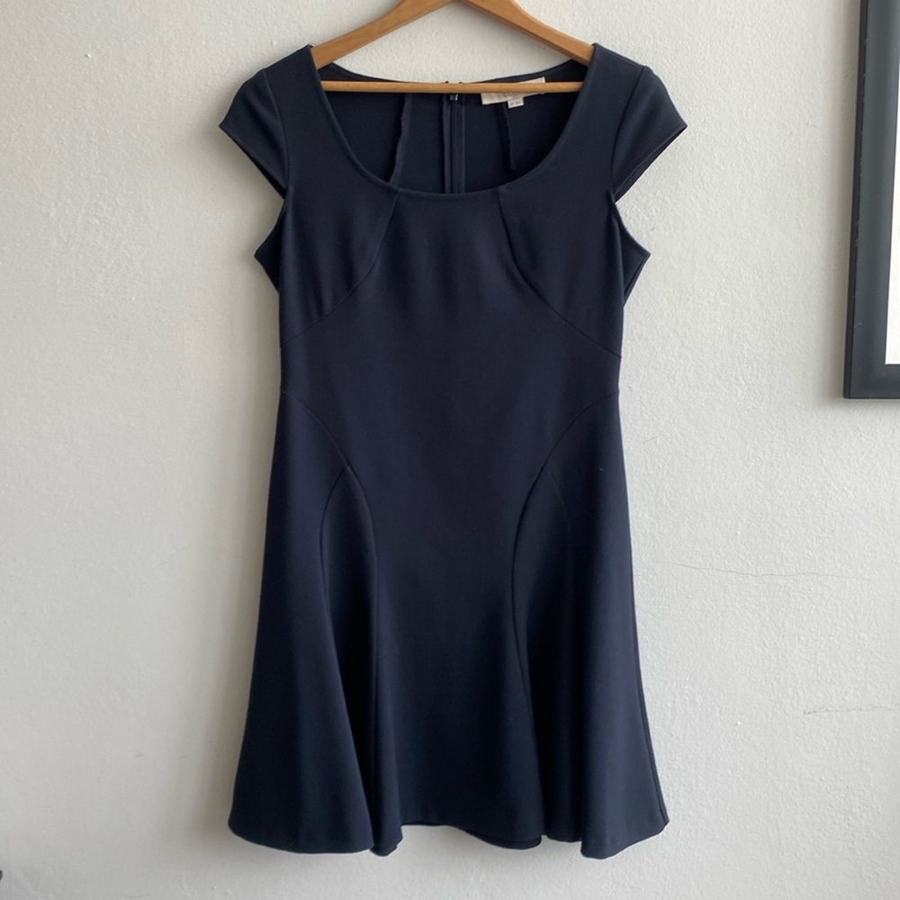 Ann Taylor navy blue dress